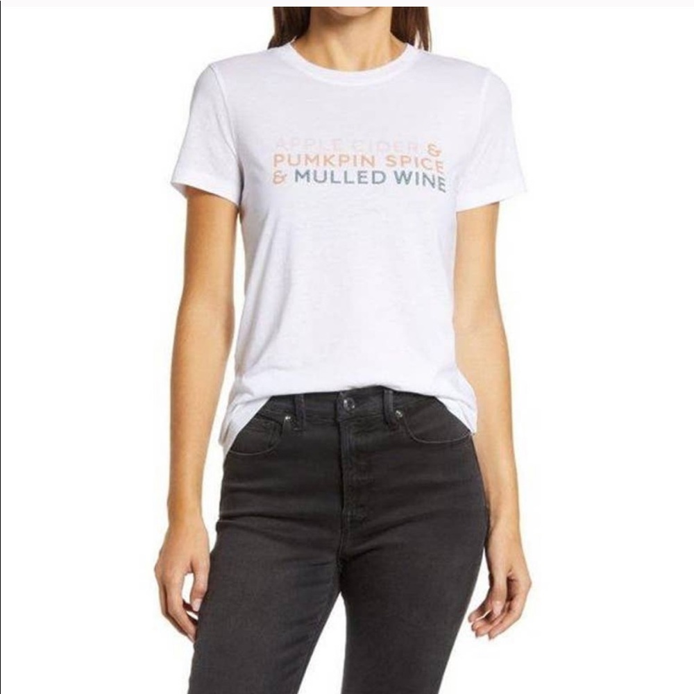 NWT Pumpkin Spice tee
